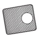 thumbnail image 3 of Tapete de silicona para fregadero, tapete para encimera con orificio central, protector resistente al calor Gris, 3 of 9