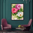 thumbnail image 4 of Cuadros Decorativos 40x50cm pintura al óleo por números tres flores DIY lienzo dibujo sin marco Sywqhk Nuevos Originales, 4 of 9