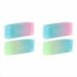 ZOURIH 4 Pcs Cute Rubber Colored Erasers for People Drawing Writing Aesthetic Jelly Erasers Office Supplies