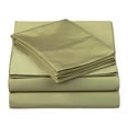 thumbnail image 2 of BNM Egyptian Cotton 530 Thread Count Sheet Set, Full Size, Sage, 2 of 5
