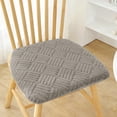 thumbnail image 2 of Chair Cushion for Dining Chair, Chair Pad Seat Cushion with Ties, Kitchen Seat Pad, Reusable Chair Cushions, Cover Removable and Washable, 16.93x15.75 Inch, 2 of 6
