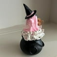 thumbnail image 4 of BNNG Halloween Decorations Indoor, Halloween Table Decor, Ghost with Witch Hat,Witch Gothic Tabletop Ornaments, Hocus Pocus Decorations for Home, Tiered Tray, Shelf, Mantel, 4 of 7