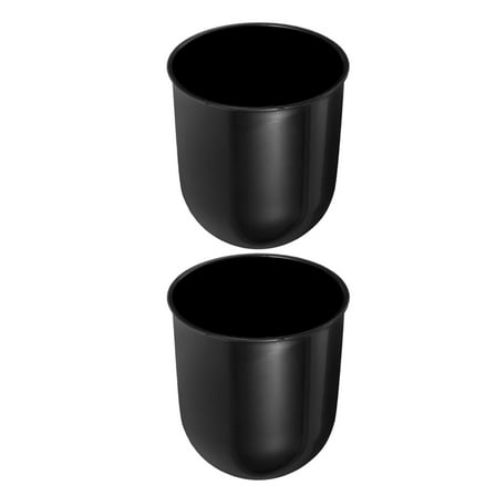 2 Pcs Bathroom Decor Refill Toilet Brush Base Cup