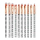 thumbnail image 2 of Rubor para mejillas, rubor en polvo rosa, juego de 10 brochas de maquillaje portátiles, brochas, juego de brochas para sombras de ojos, brochas de maquillaje, 2 of 3
