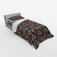 thumbnail image 3 of Ambesonne Ethnic Bedding Set 4 Pcs, Traditional Folk Retro, Queen, Black Cream, 3 of 3