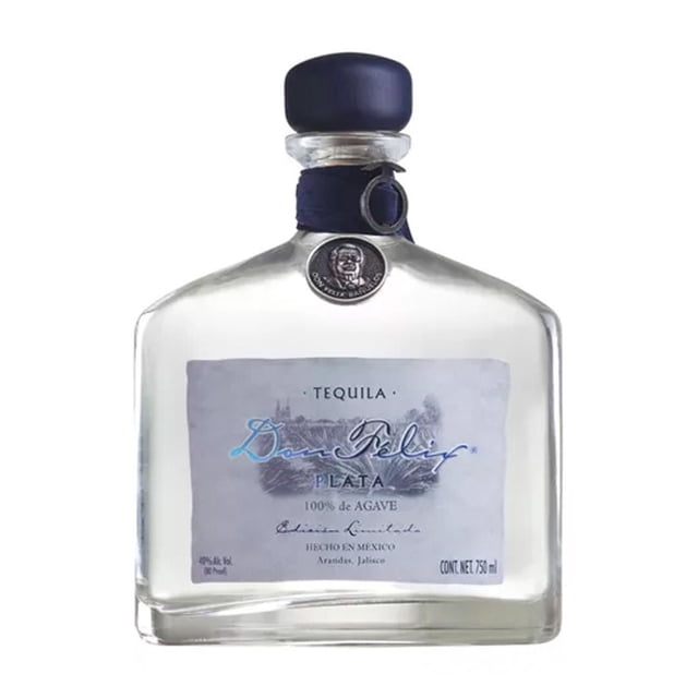 Paquete de 3 Tequila Don Felix Plata 750 ml