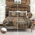 thumbnail image 4 of Realtree All Purpose Camo Bedding Twin Sheet Set 3 Piece Polycotton Rustic Farmhouse Bedding for Lodge, Cabin & Hunting Bed Set – Perfect for Outdoor Camouflage Bedroom - (39"x75"), 4 of 7
