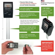 Luster Leaf 4-in-1 Mini Soil Tester - Electric, Digital - Multicolor