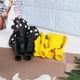 thumbnail image 2 of EeaseMX Juego de 10 globos de 12 pulgadas con forma de abeja, ideal para fiestas de cumpleaños de bebés, globos de látex, decoración para fiestas (5 abejas amarillas + 5 lunares negros), 2 of 7