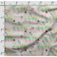 thumbnail image 2 of Soimoi Geometrical Printed, Cotton Fleece, Fabric by The Yard Sewing DIY Stretch Fabric 56 Inches Wide, WarmFabric for Hats, Coats, Gloves, Blankets, Multicolor, 2 of 6