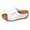White, variant on BRICH Orthopedic Sandals for Women Dressy Comfortable Solid Color Wedge Platform Sandals with Arch Support Non Wide Mules White 6