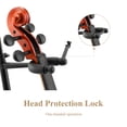 thumbnail image 3 of Soporte doble para violín Eastar con soporte para lazo, color negro, 3 of 7