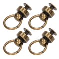 thumbnail image 1 of Button Studs Rivets, Brass Rivets Purse Ball Studs Pure Copper 200 Sets 9mm  For Bags Shoes Bronze, 1 of 8