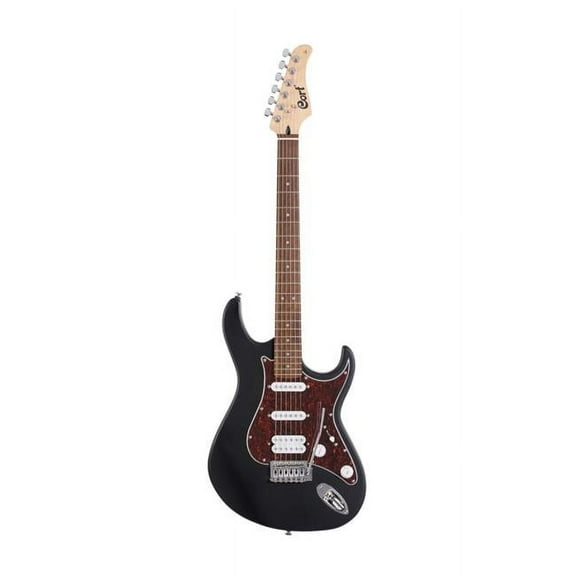 Cort G110OPBK G Series Double Cutaway Electric Guitar - Open Pore Black