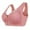 Pink#front closure bras for women, variant on nerohusy Women's Bra Plus Size,Daisy Bras for Older Women,Daisy Bra,Daisy Bra for Seniors Front Closure,Comfortable Everyday Bras No Wire Buckle Bra,Coffee,XXL