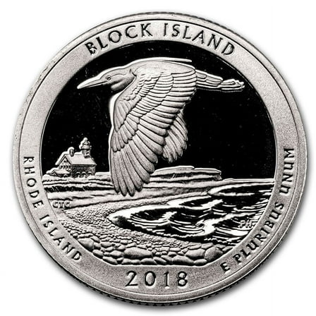 2018-S ATB Quarter Block Is National Wildlife Proof (Silver)