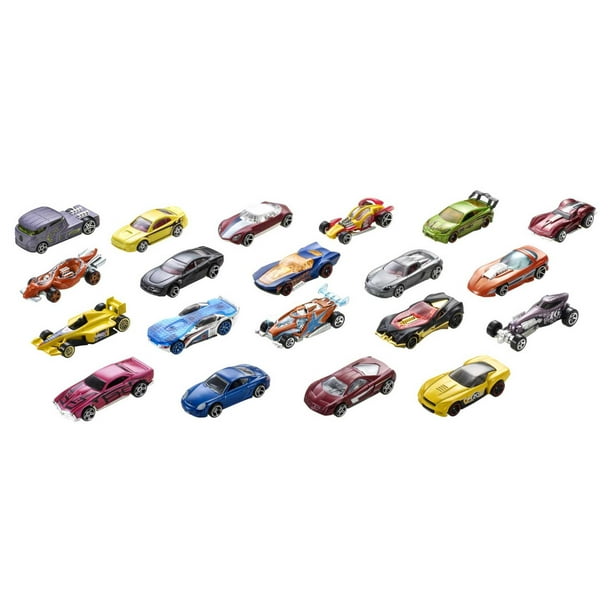 Hot Wheels 20 Toy Cars Set for Indoor Playground Use - Walmart