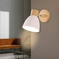 thumbnail image 5 of Modern Simple Fixtures Wood Sconce for Home Lighting Aisle White, 5 of 8