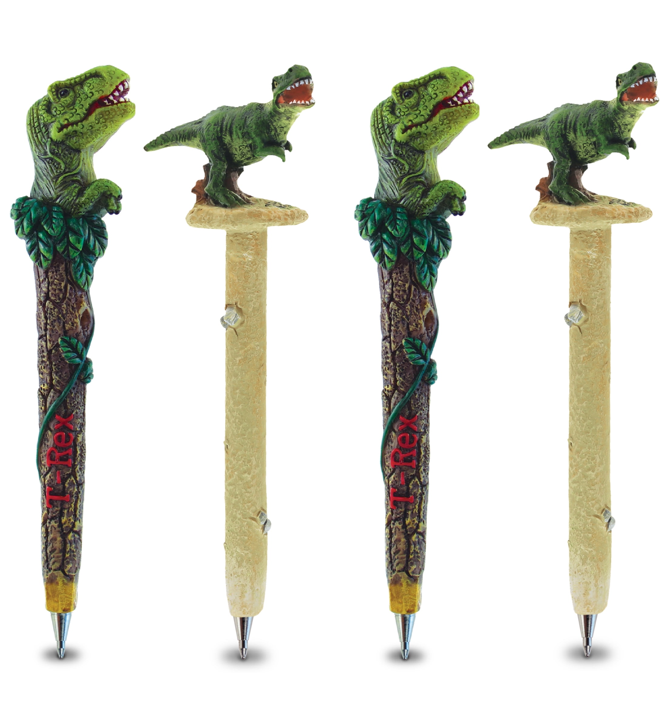 Planet Pens Bundle of Dinosaurs Tyrannosaurus Rex Novelty Pens - Fun &  Unique T-Rex Pens For Office Supplies Ballpoint Pens Colorful Dinosaur  Writing