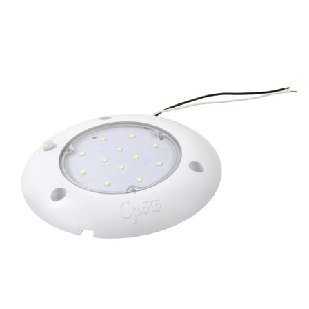 Grote 61331 S100 LED WhiteLight Surface Mount Dome Light with Motion Sensor - White