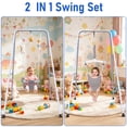 thumbnail image 6 of G TALECO GEAR 2-in-1 Baby Jumper and Swing, Indoor&Outdoor Baby Swing for 6-24 Months Infant Toddler, Gray, 6 of 8