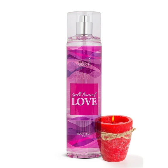 Spell Bound Love Body Mist for Women, Romantic Fine Fragrance Body Spray, Daily Perfume Mist, Self Care Beauty Gift