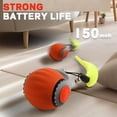 thumbnail image 3 of Juguete para gatos Speedy Tail 2.0: nueva pelota interactiva para gatos mejorada, pelota inteligente automática recargable (naranja x2), 3 of 6