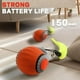 thumbnail image 3 of Juguete para gatos Speedy Tail 2.0: nueva pelota interactiva para gatos mejorada, pelota inteligente automática recargable (naranja y azul), 3 of 6
