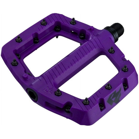 RaceFace Chester Pedals - Platform, Composite, 9/16", Small, Purple