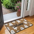 thumbnail image 2 of Spider Bat Non Slip Door Mat - Innovative Design 30x17 Inch Happy Halloween Absorbing Throw Rugs Switch Rug for Entryway Porch Entryway Kitchen, 2 of 7