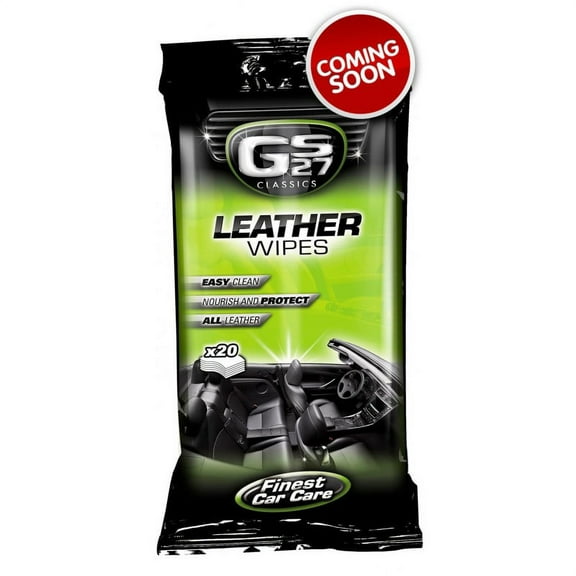 GS27 CL180410 Leather Wipes