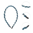 thumbnail image 3 of Unique Bargains 1 Pc Fashion Headbands for Women Peacock Blue, 3 of 6
