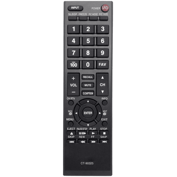 New CT 90325 Remote for TOSHIBA 39L2300U 39L1350U 50L2300U 50L1350U 58L1350U