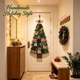 thumbnail image 6 of Torqee Oversized DIY Quilted Christmas Tree Kit Beginner-Friendly Christmas Fabric Sewing Craft Set DIY Fabric Craft Patchwork for Front Door and Living Room Decor Gift for Craft Lovers,Style-C, 6 of 7
