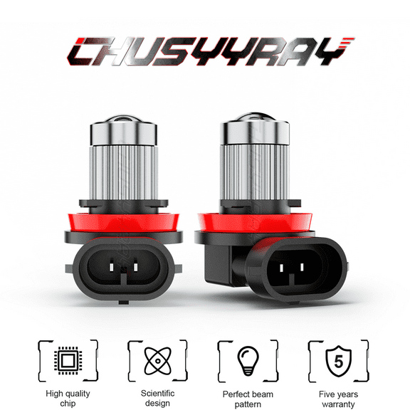 FITS Chevrolet Tahoe 2015-2019 5.3L 6.2L H11 LED Headlight Low Bulb 6000K Bulbs