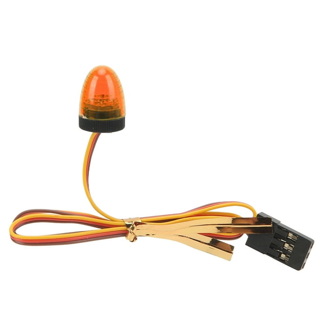 RC Car Alarming Light, 3 Colors RC Car LED Lights For 1/10 RC Car Yellow