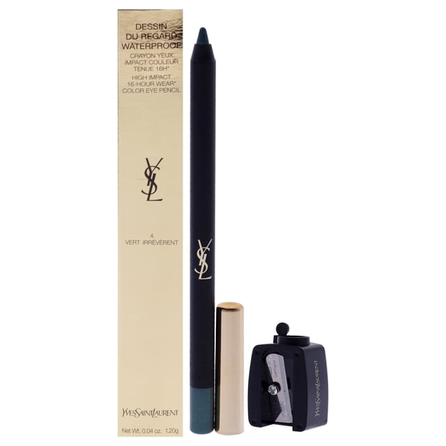 Lápiz de ojos resistente al agua Yves Saint Laurent Dessin Du Regard 4 Vert Irreverent 0,04 oz