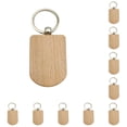 thumbnail image 3 of Naiovety Llavero de Etiqueta de llavero decorativa en blanco Colgante personalizado Accesorio de artesanía de aniversario portátil Tipo Geben Sie 9 ein 10piezas, 3 of 6