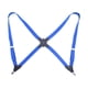 thumbnail image 2 of Qarigey Poliéster Hombres Mujeres Brace Reemplazo de moda Easy Matching Portable Elegante Tirantes ajustables con 2 clips Azul Type2 NO2, 2 of 6