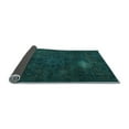 thumbnail image 2 of Ahgly Company Indoor Square Abstract Light Blue Modern Area Rugs, 8' Square, 2 of 4