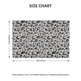 thumbnail image 4 of Placemats Set Of 4 / 6, Wild Animal Leopard Print Placemats For Dining Table Indoor/Outdoors Heat Resistant Washable Placemats 18" X 12", 4 of 8