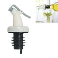 thumbnail image 3 of 2 Pcs Stainless Steel Pourers, Speed Liquor Bottle Pourer, Olive Oil and Vinegar Tapered Stopper Spout, Suitable for About 1/2" Bottle Mouth, Olive Oil Spout with Sealed Dust Caps, Gray, 3 of 8