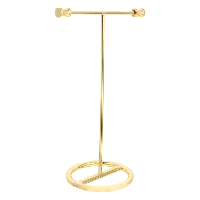 unbranded 1Ud Para Exhibir Aretes De Hierro Color Dorado Organizador Simple Para Joyería Y