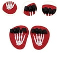 thumbnail image 6 of Vsenkes Weight Gloves Anti Slip Workout Gloves for Fitness Deadlift Exercise Red, 6 of 9