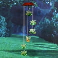 thumbnail image 6 of Arestory LED Solar Bee Wind Chime, 27.6" Mobile Hanging Wind Chime for Home Garden Decoration, Automatic Light Changing Color(Honeybee), 6 of 8