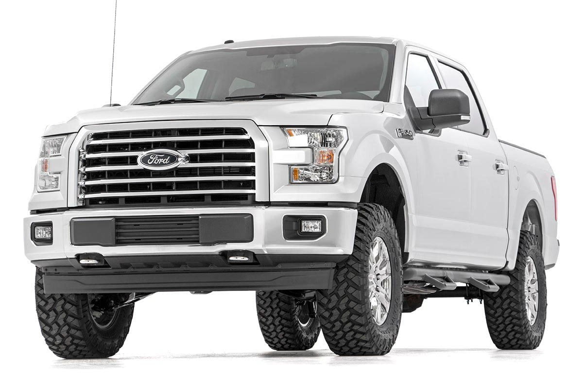 Rough Country 3" Bolt-On Lift Kit w/N3 Shocks for 14-20 F-150 4WD - 51014RED
