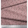 thumbnail image 2 of Soimoi Rayon Crepe Fabric Baseball Sports Fabric Prints by Yard 46 Inch Wide, 2 of 3