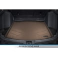 thumbnail image 4 of Smartliner SD1423 All Weather Custom Trunk Floor Mat Cargo Liner for 2020-2023 Ford Explorer, Tan, 4 of 4