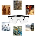 thumbnail image 4 of Anti-dust Goggles, Lightweight 149x59mm Transparent Shooting Ranges Anti-scratch Coating Anti-Fog Goggles With Anti-Fog Goggles For Polishing For Experiment Bright Black,sand, 4 of 8