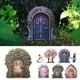 thumbnail image 4 of Oferta por tiempo limitado!Puertas de hadas para árboles, puerta de hadas en miniatura para exteriores, decoración de árboles, accesorios de jardín, 4 of 7